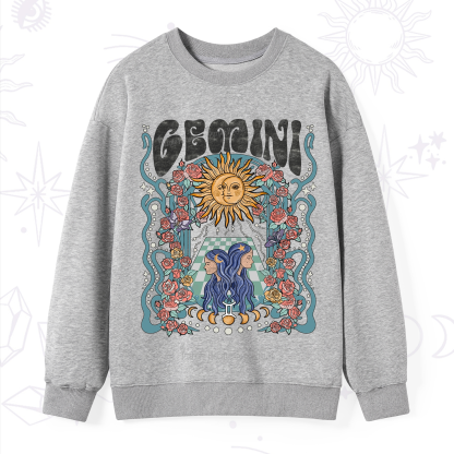 Purplehecate Gemini Spirit Zodiac Sweatshirt