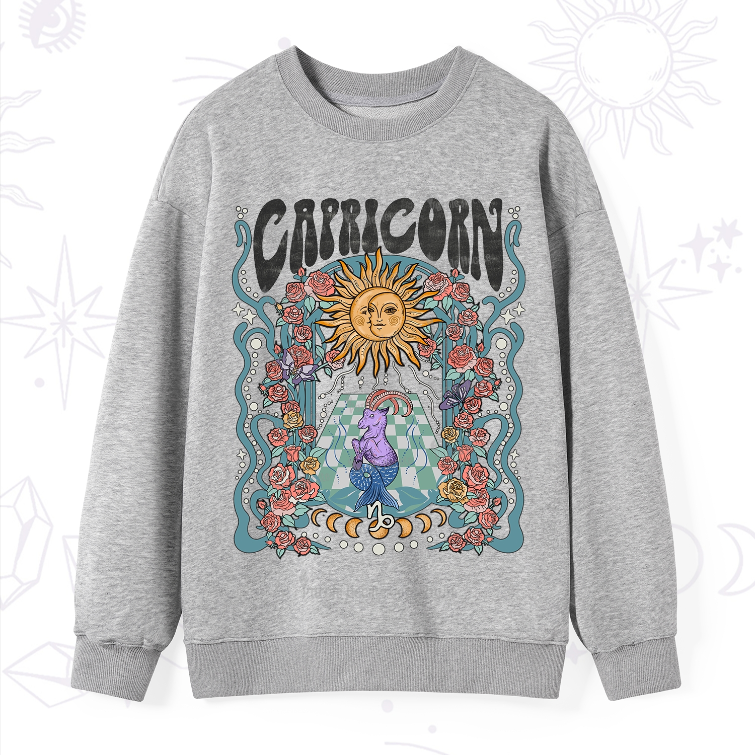 Purplehecate Capricorn Spirit Zodiac Sweatshirt