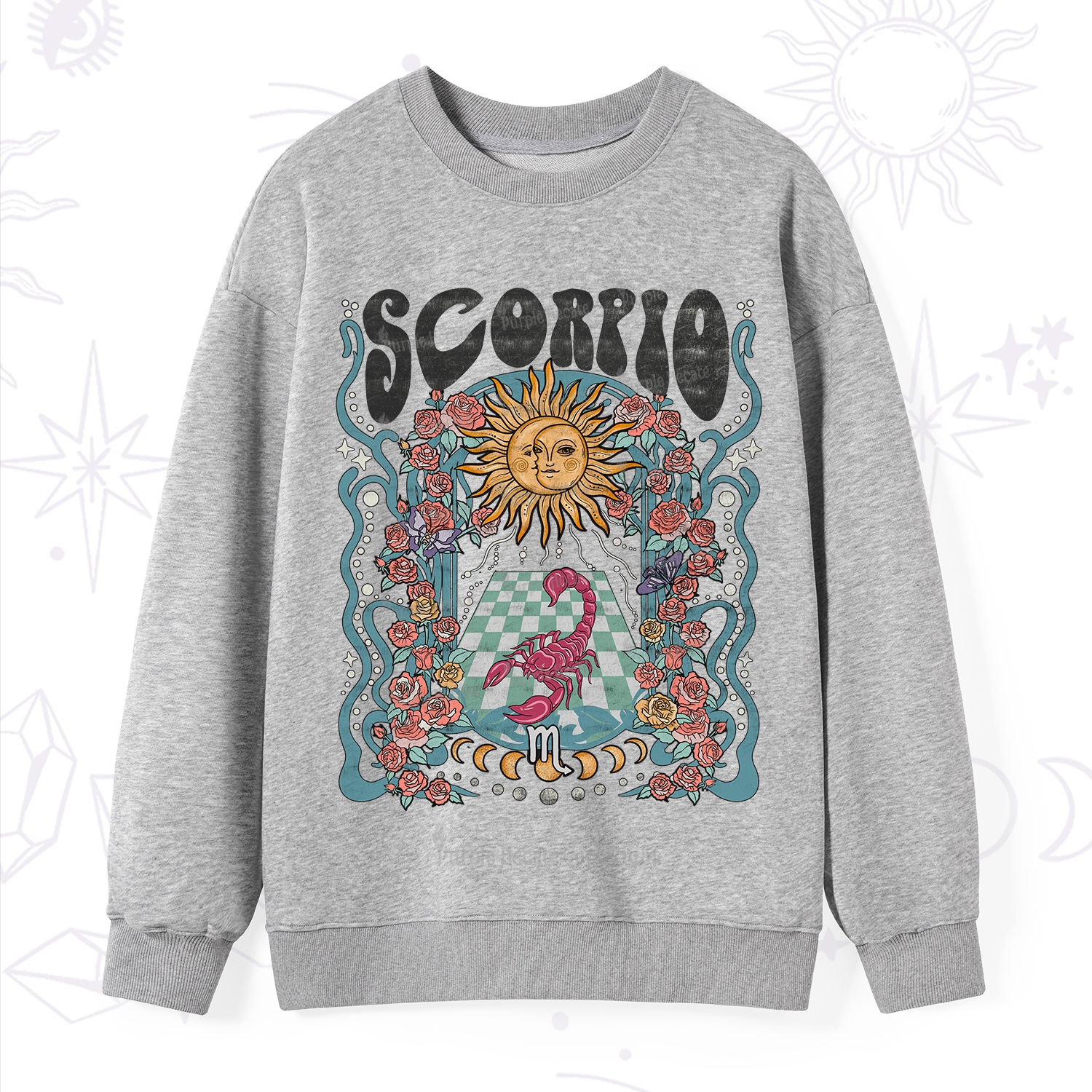 Purplehecate Scorpio Spirit Zodiac Sweatshirt