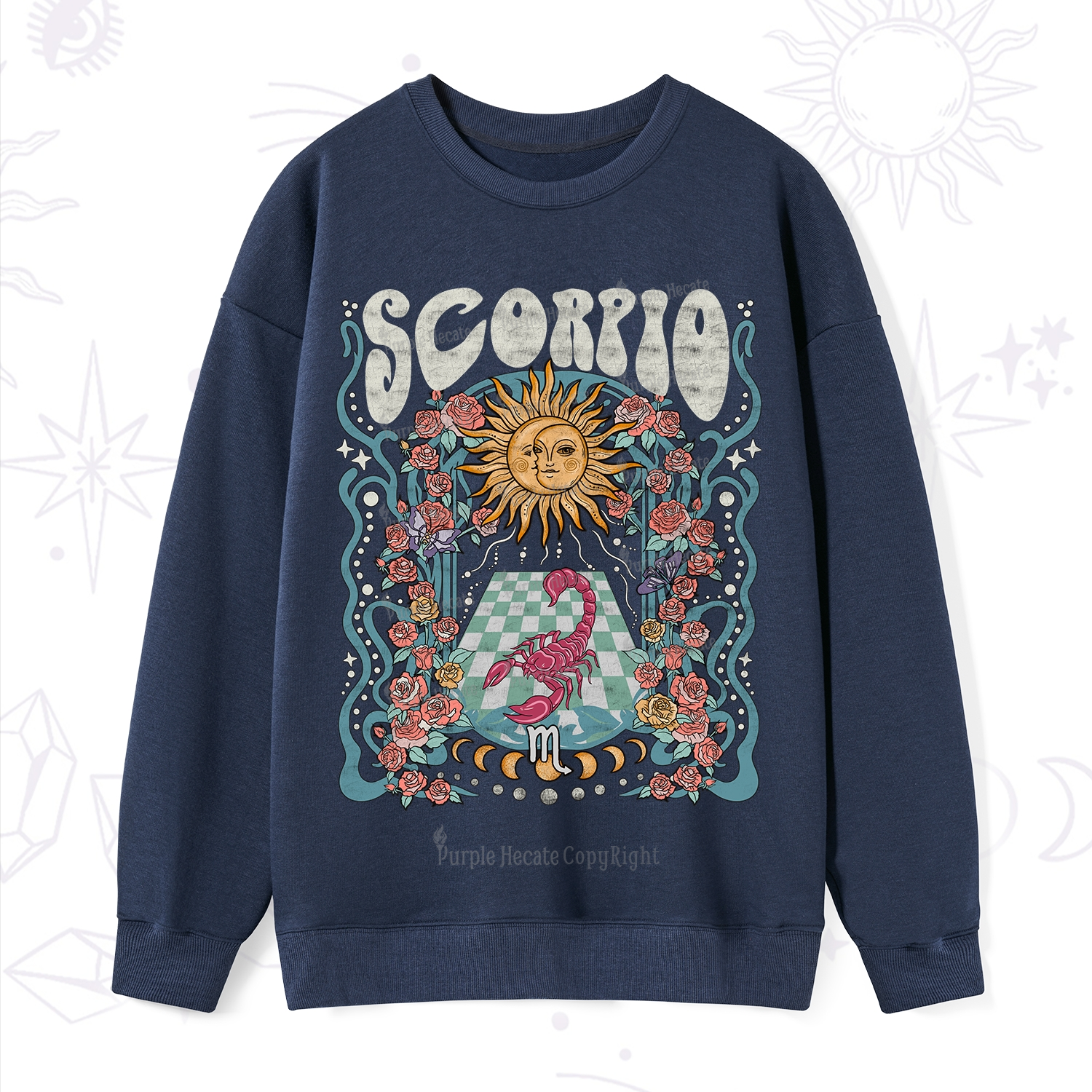 Purplehecate Scorpio Spirit Zodiac Sweatshirt