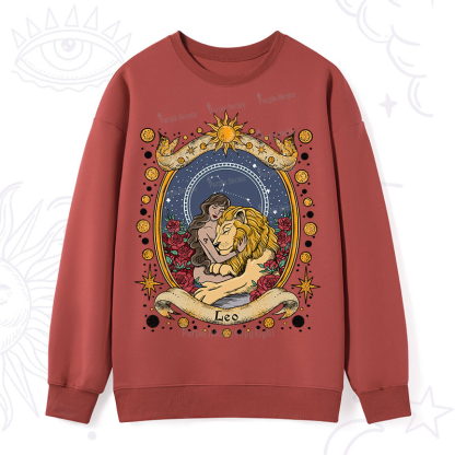 Purplehecate Celestial Leo Zodiac Sweatshirt