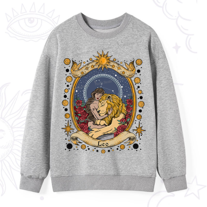Purplehecate Celestial Leo Zodiac Sweatshirt