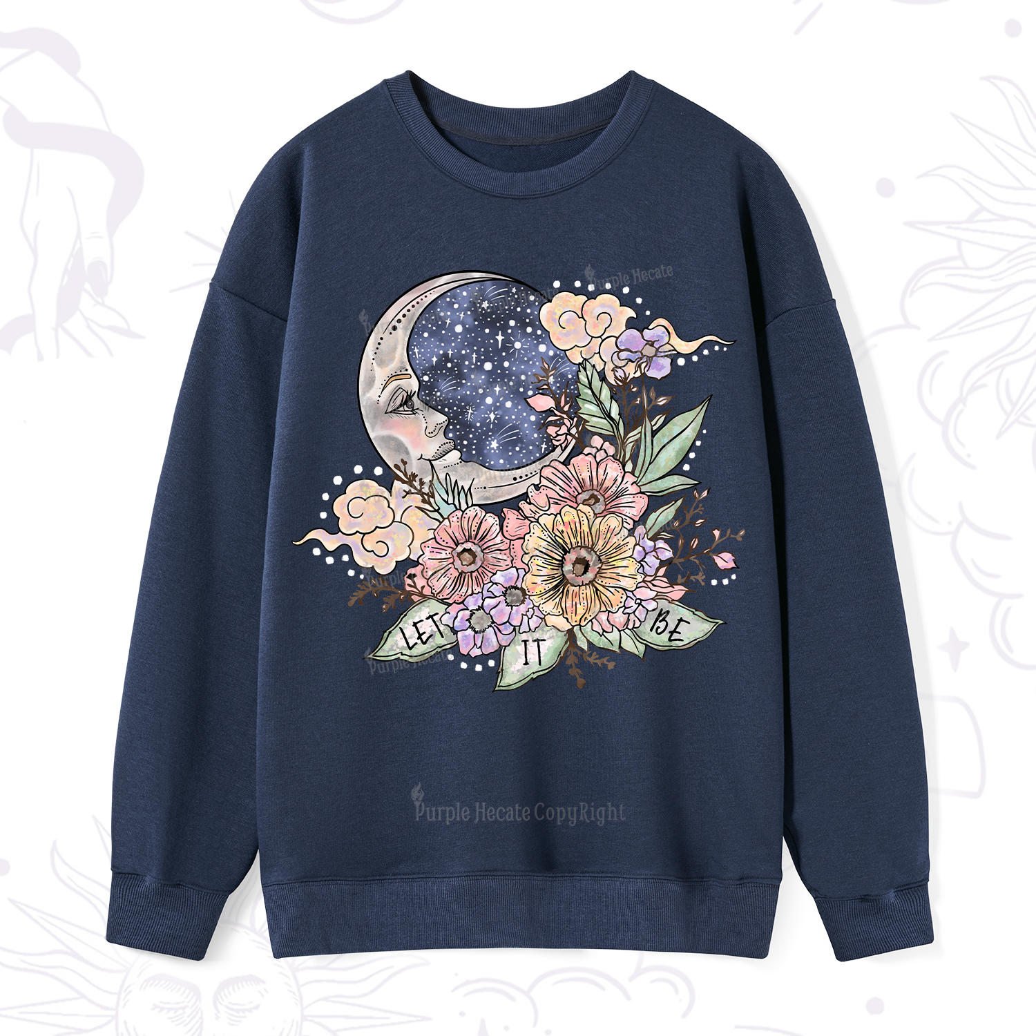 Purplehecate Let It Be Sweatshirt