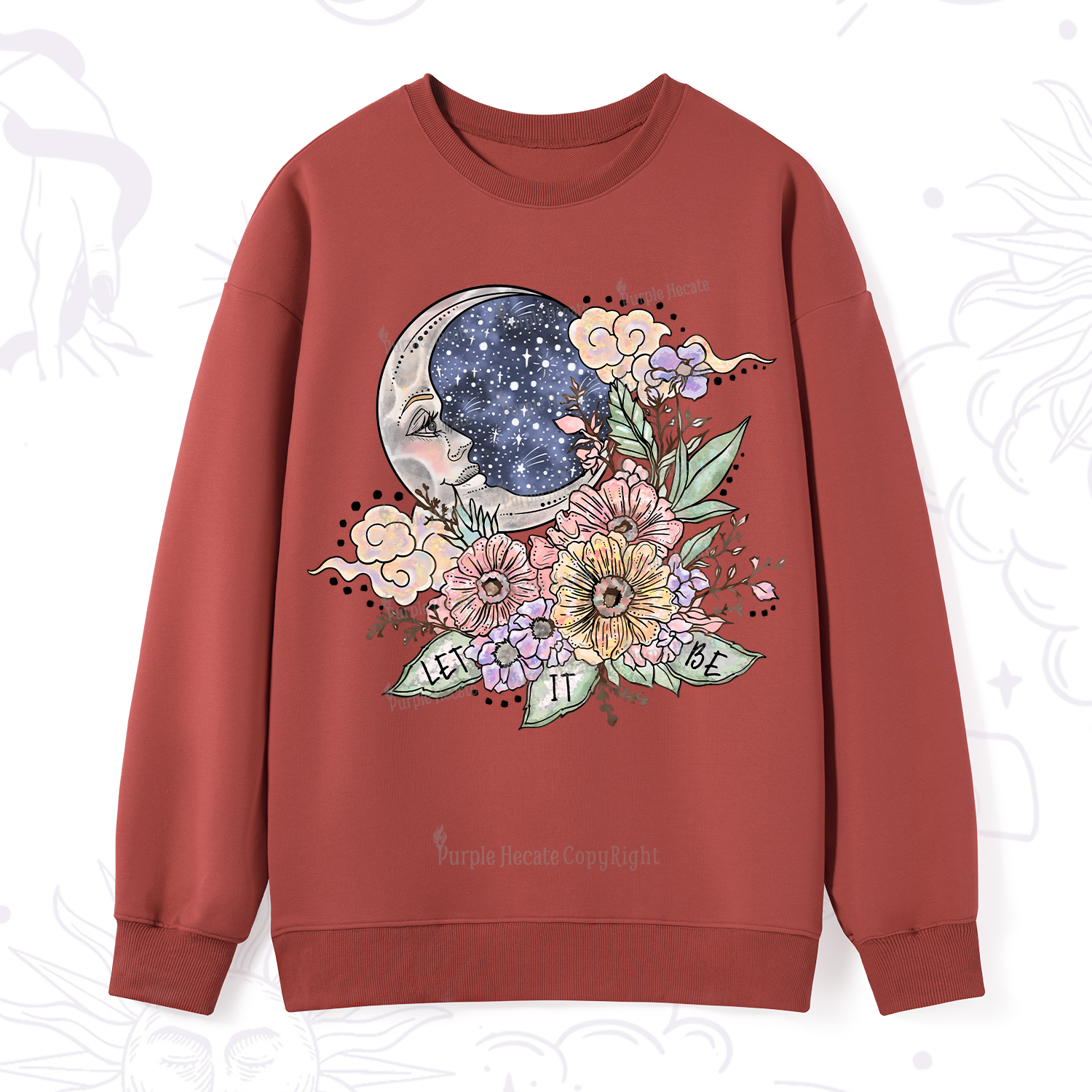 Purplehecate Let It Be Sweatshirt