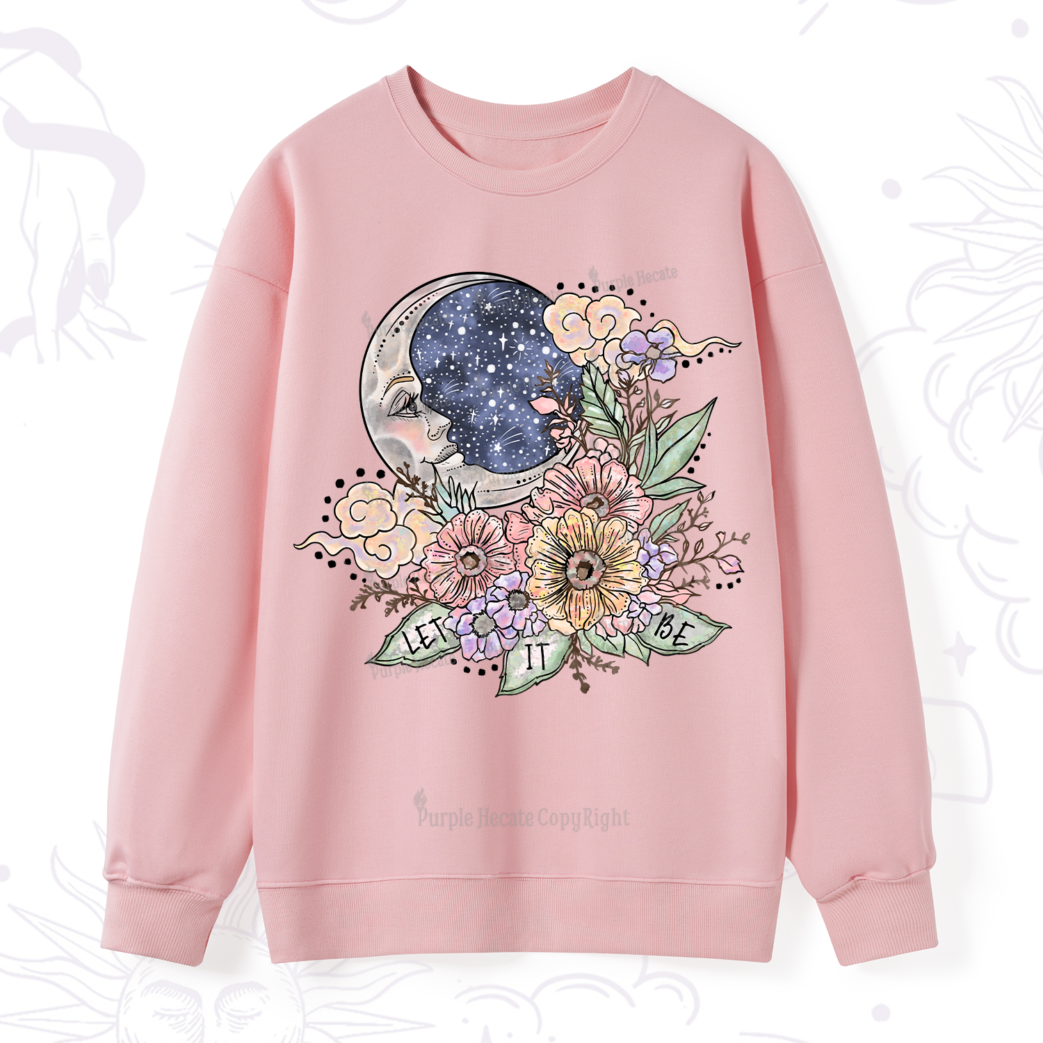 Purplehecate Let It Be Sweatshirt