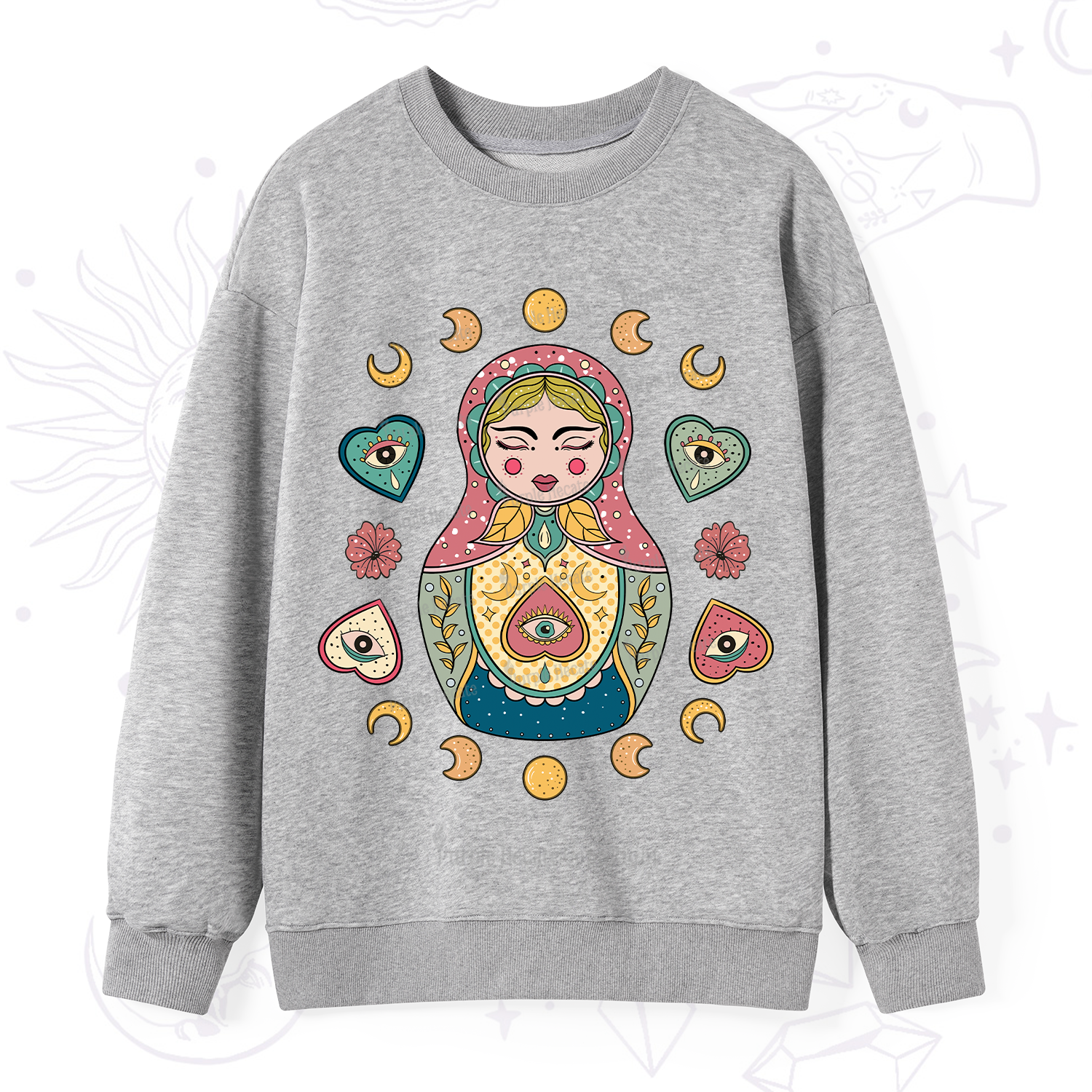 Purplehecate Nesting Doll Sweatshirt