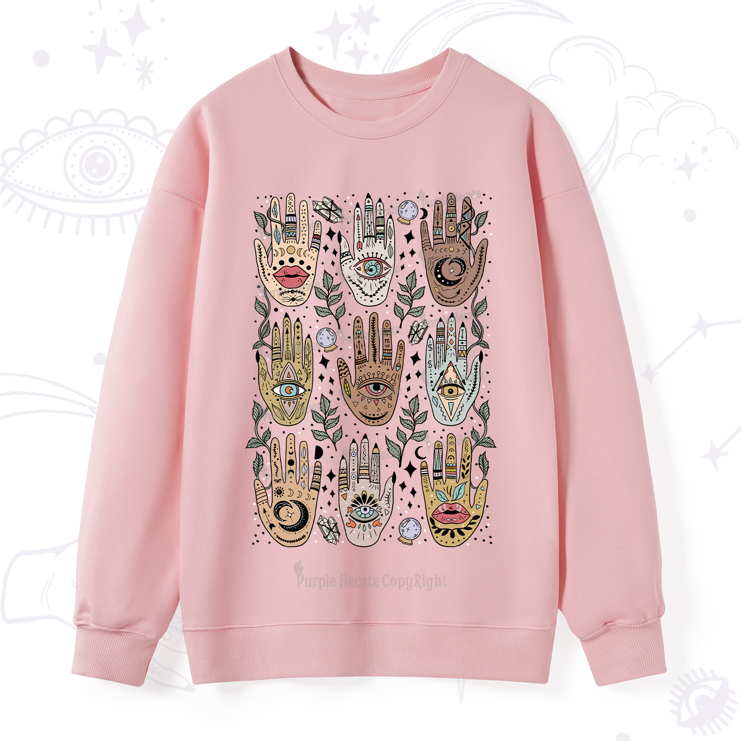 Purplehecate Helping Hands Sweatshirt