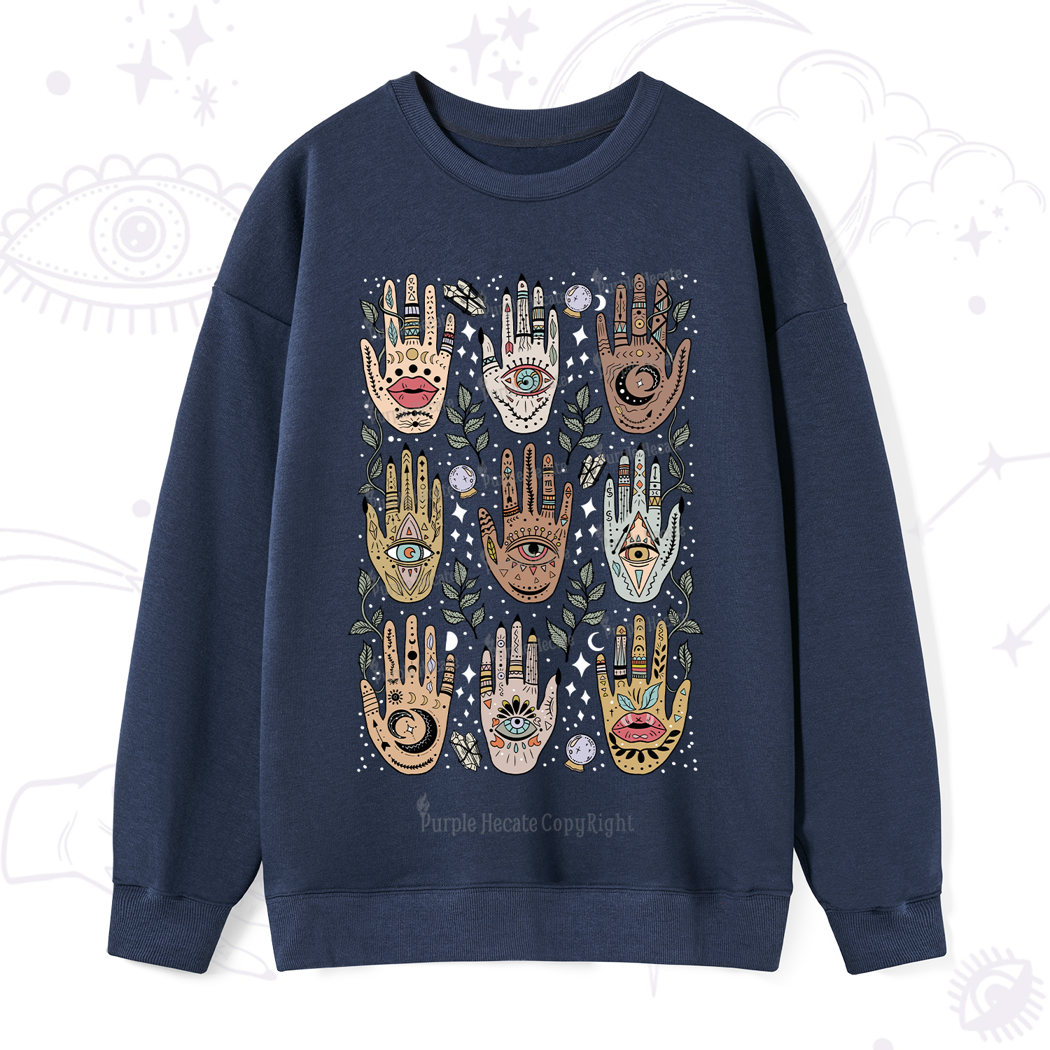 Purplehecate Helping Hands Sweatshirt