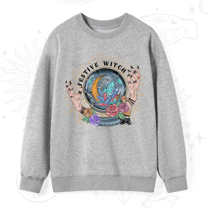 Purplehecate Festive Witch Sweatshirt