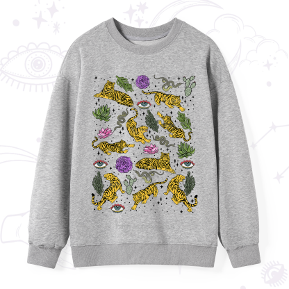 Purplehecate Desert Tiger Sweatshirt