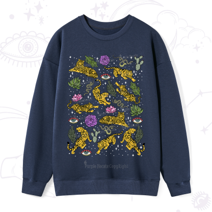 Purplehecate Desert Tiger Sweatshirt