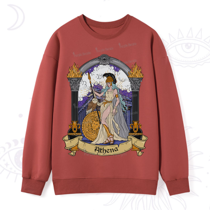Purplehecate The Wise Goddess Athena Sweatshirt