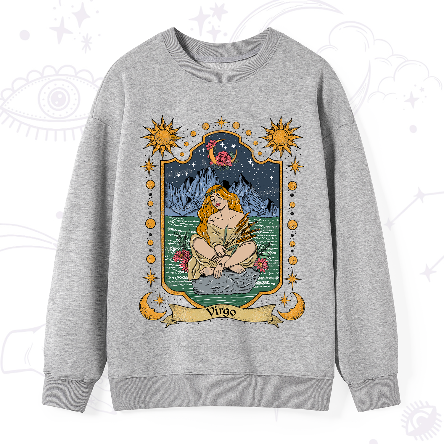Purplehecate Virgo Zodiac Sweatshirt