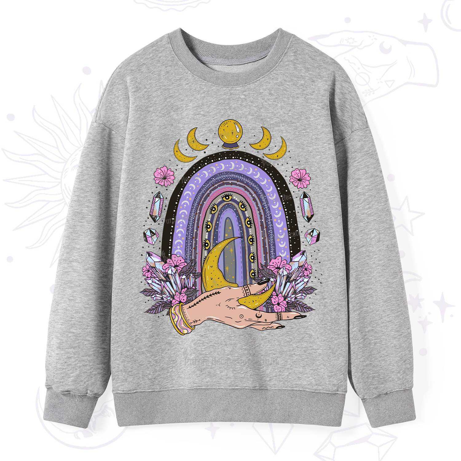Purplehecate Magic Rainbow Sweatshirt