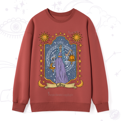 Purplehecate Libra Zodiac Sweatshirt