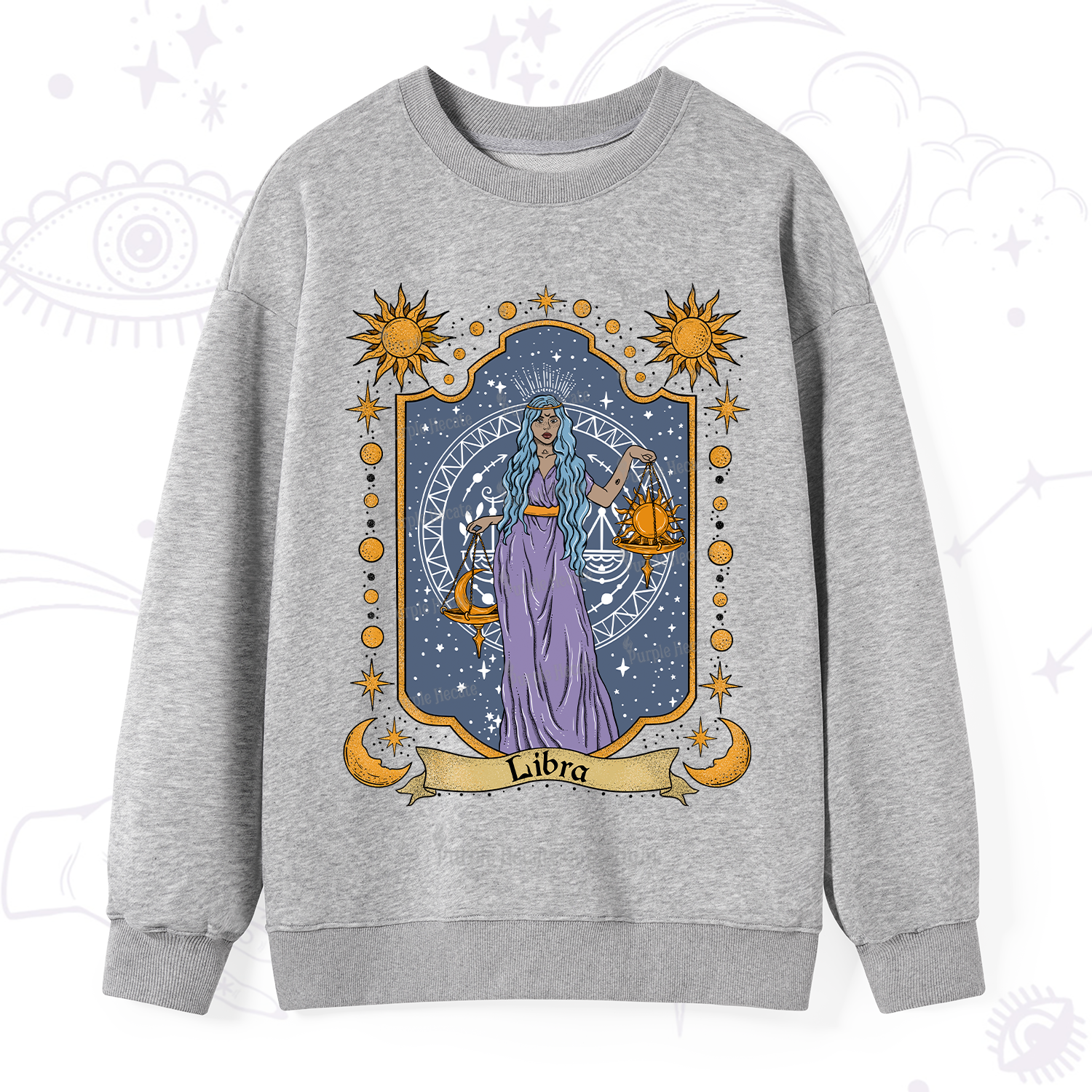 Purplehecate Libra Zodiac Sweatshirt