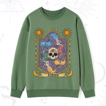 Purplehecate Pisces Zodiac Sweatshirt