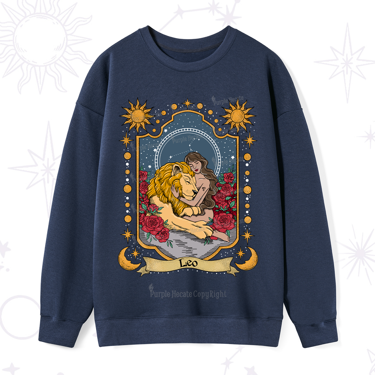 Purplehecate Leo Zodiac Sweatshirt