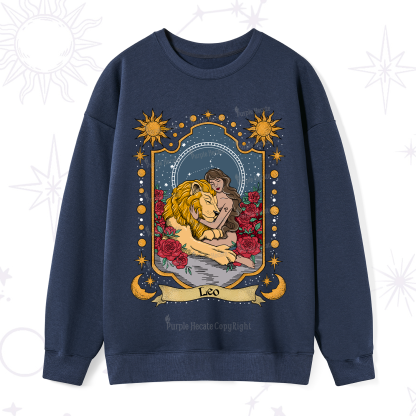 Purplehecate Leo Zodiac Sweatshirt