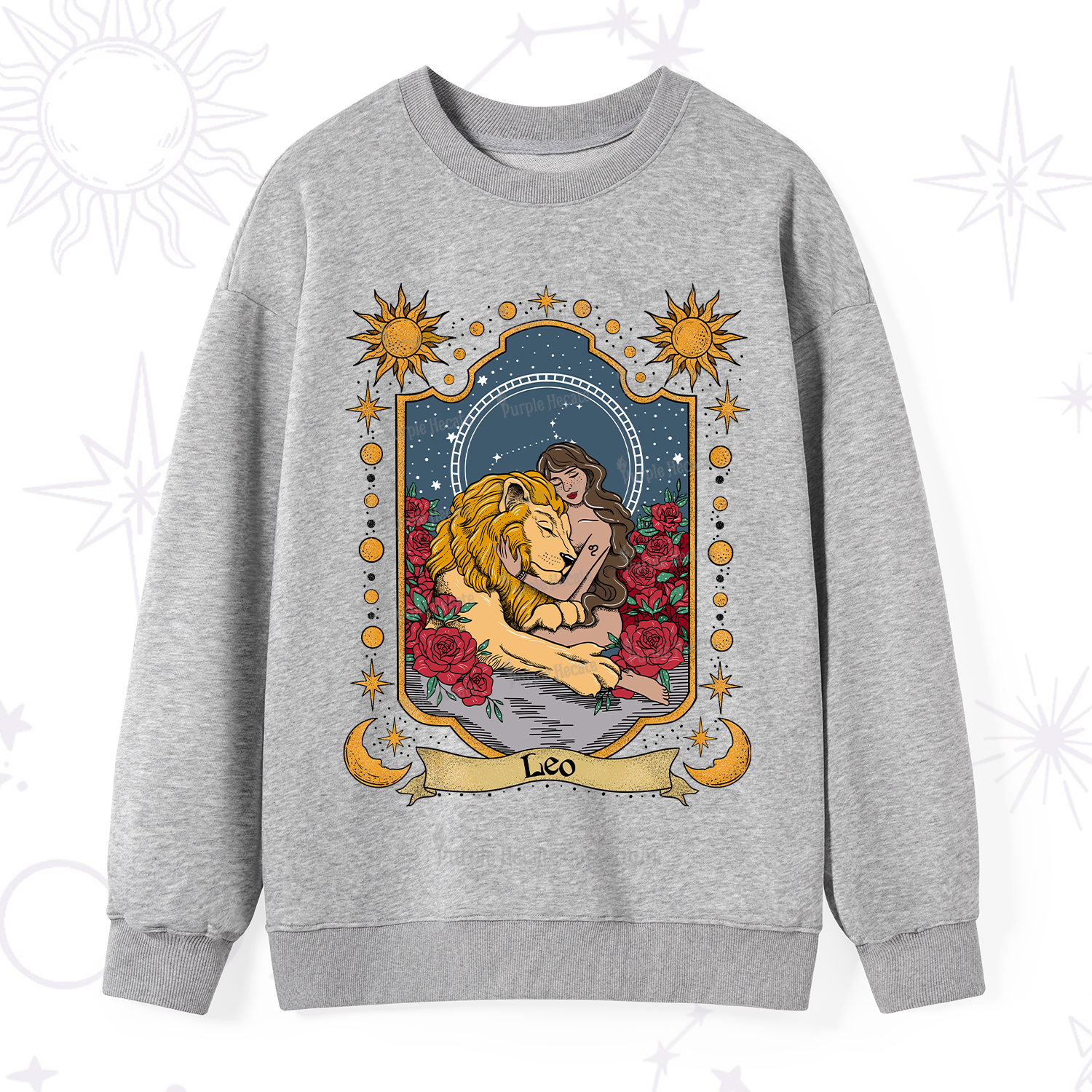 Purplehecate Leo Zodiac Sweatshirt