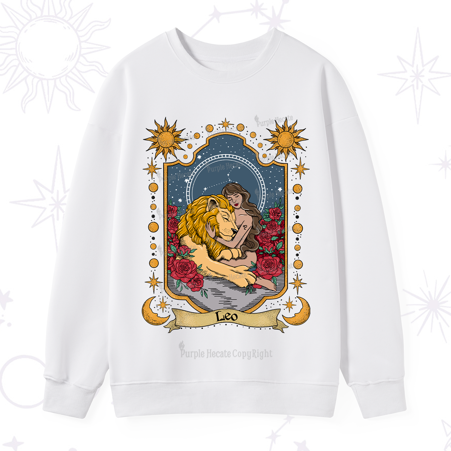 Purplehecate Leo Zodiac Sweatshirt