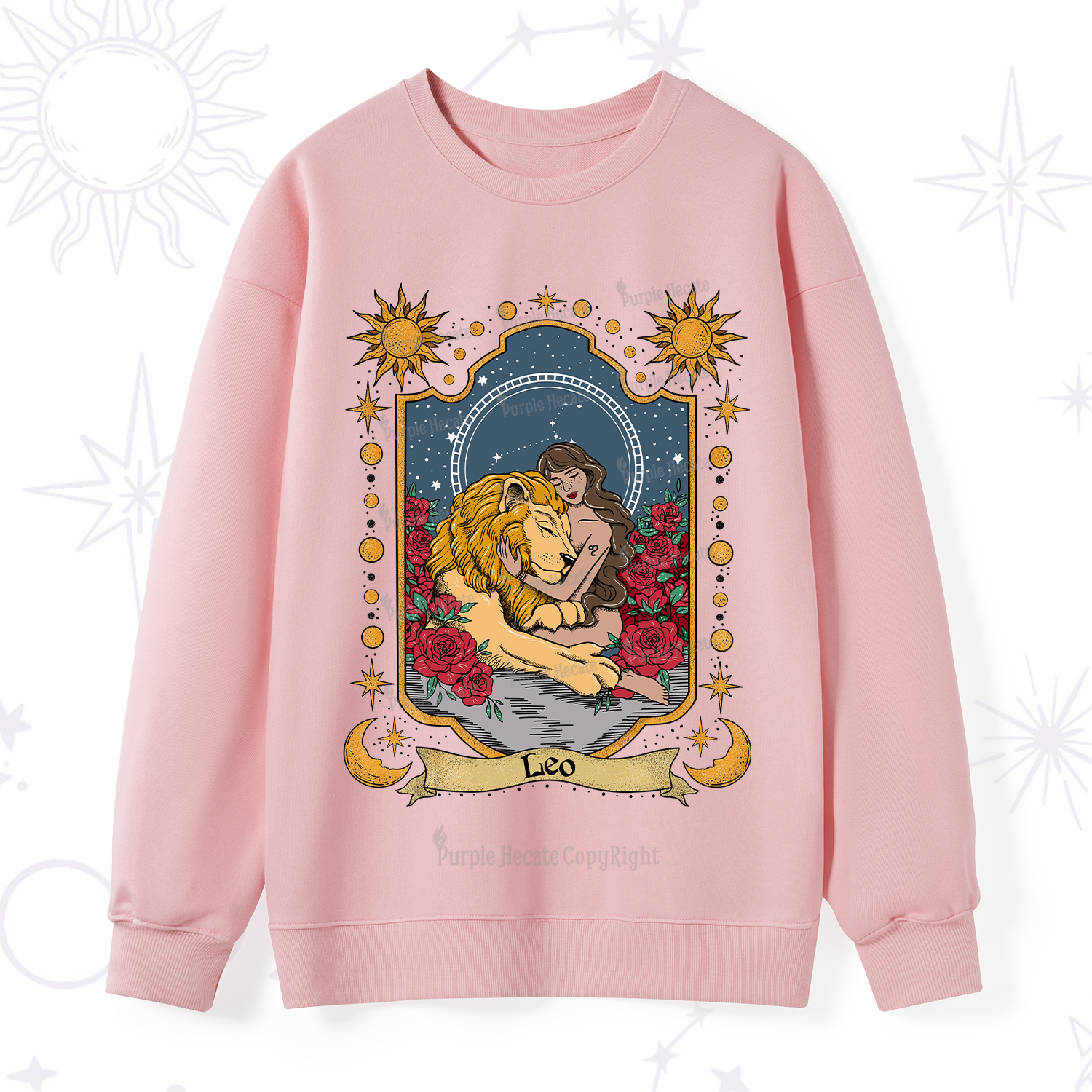 Purplehecate Leo Zodiac Sweatshirt