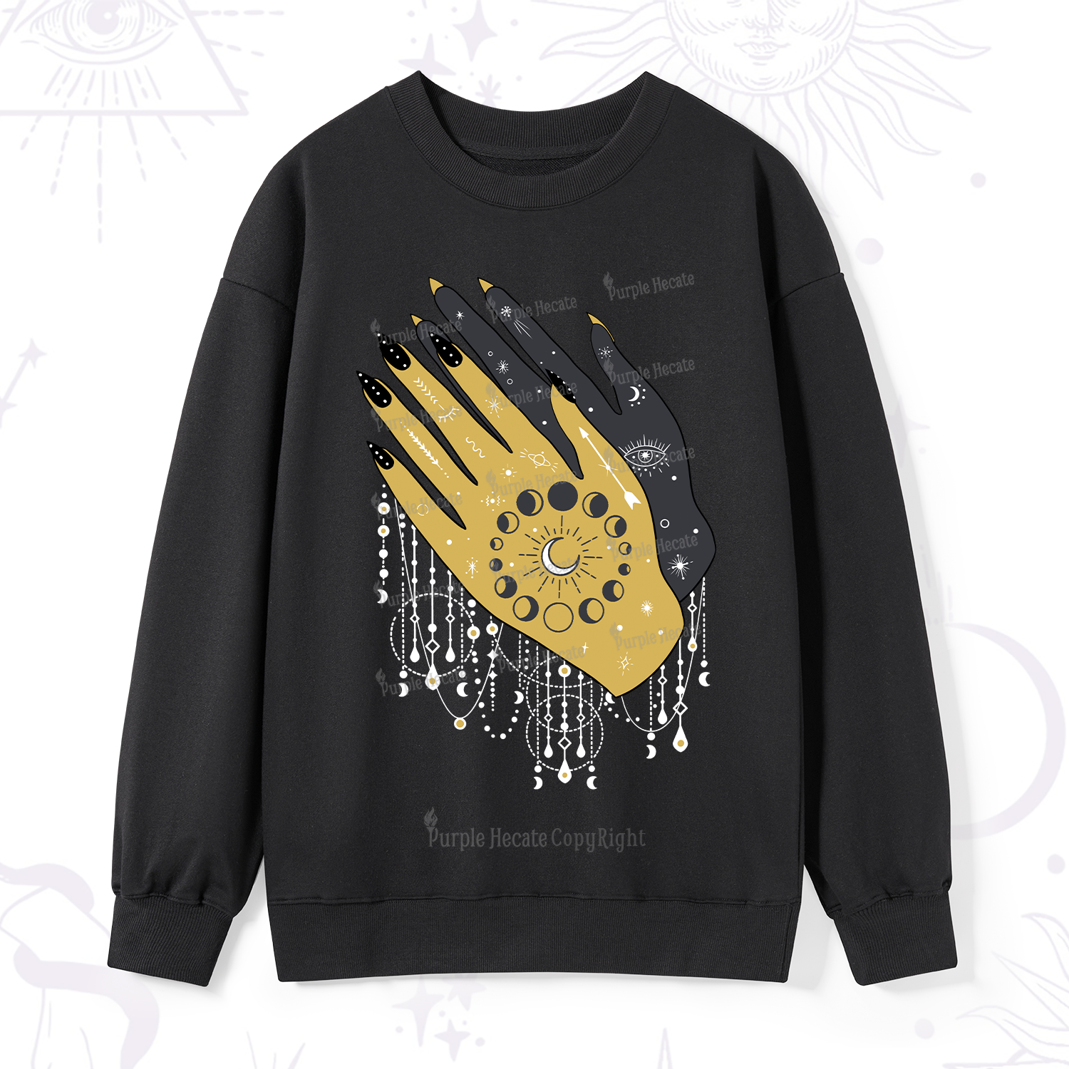 Purplehecate Wash Your Hands Sweatshirt