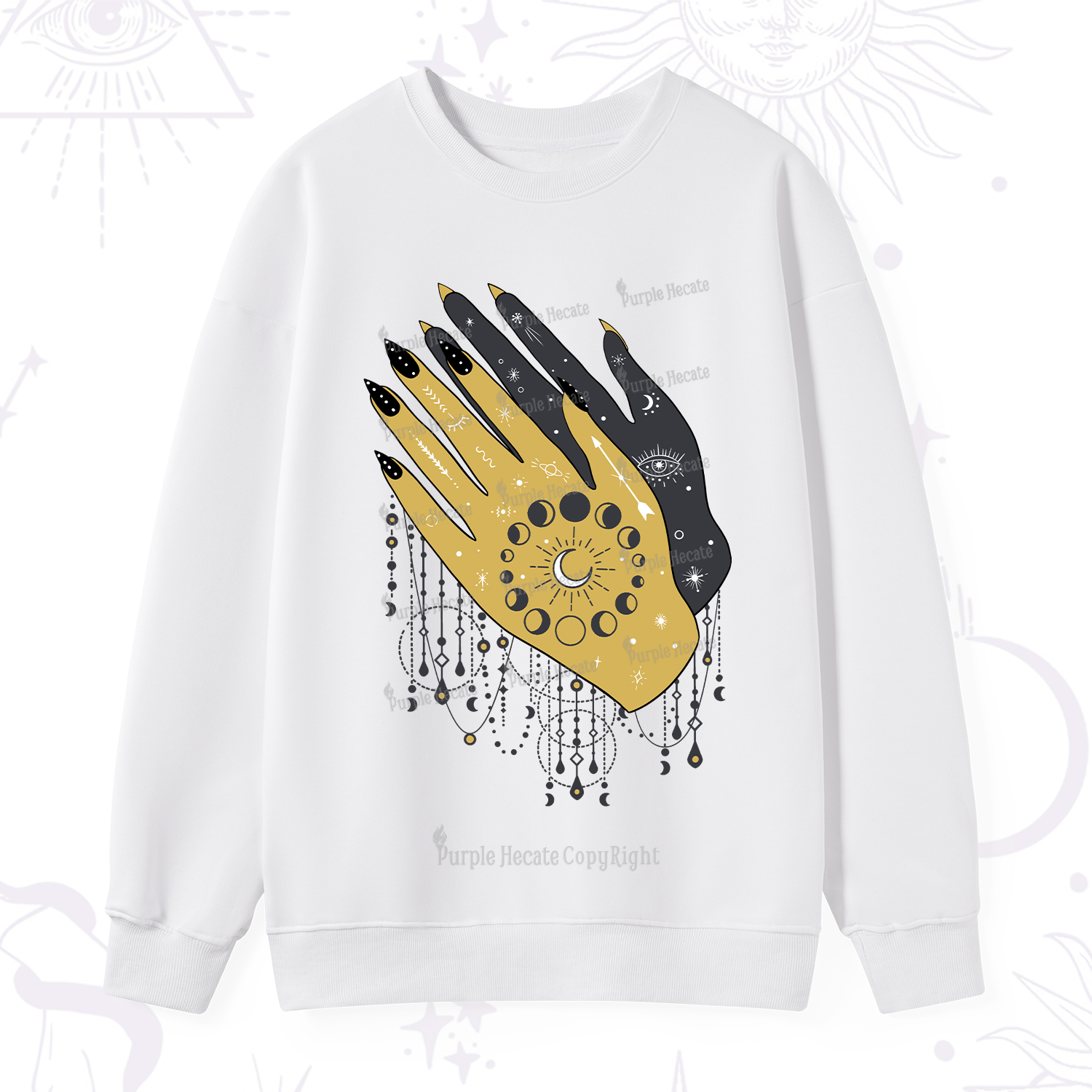 Purplehecate Wash Your Hands Sweatshirt