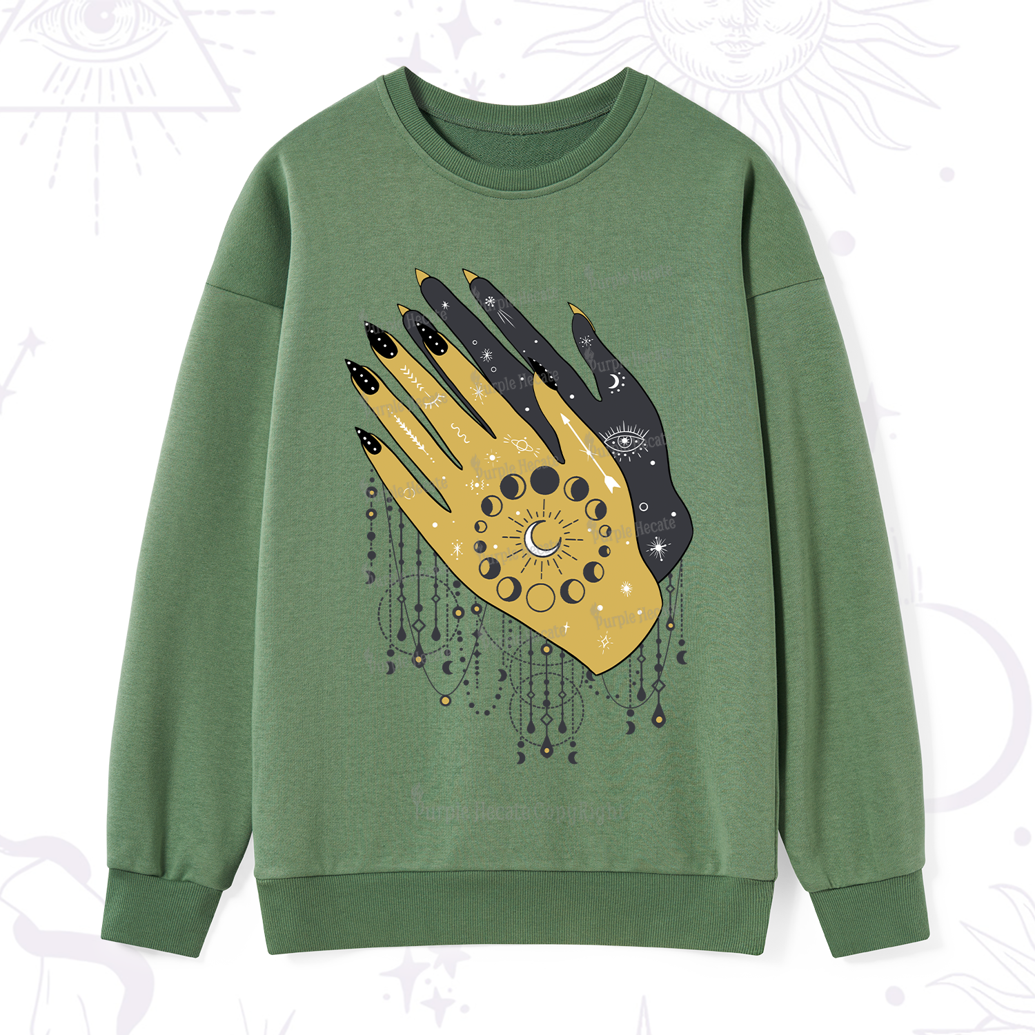 Purplehecate Wash Your Hands Sweatshirt