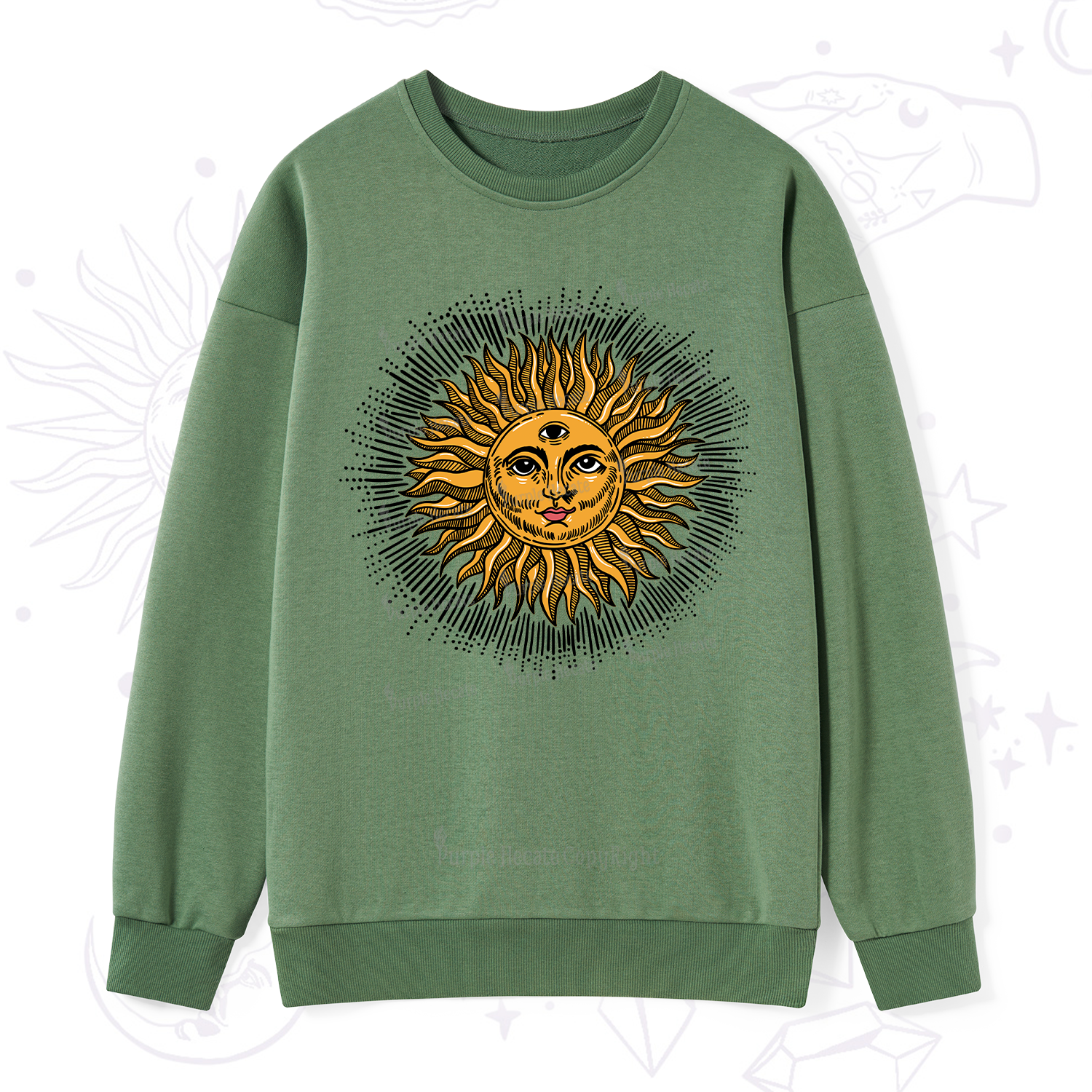 Purplehecate Sat Nam Sweatshirt