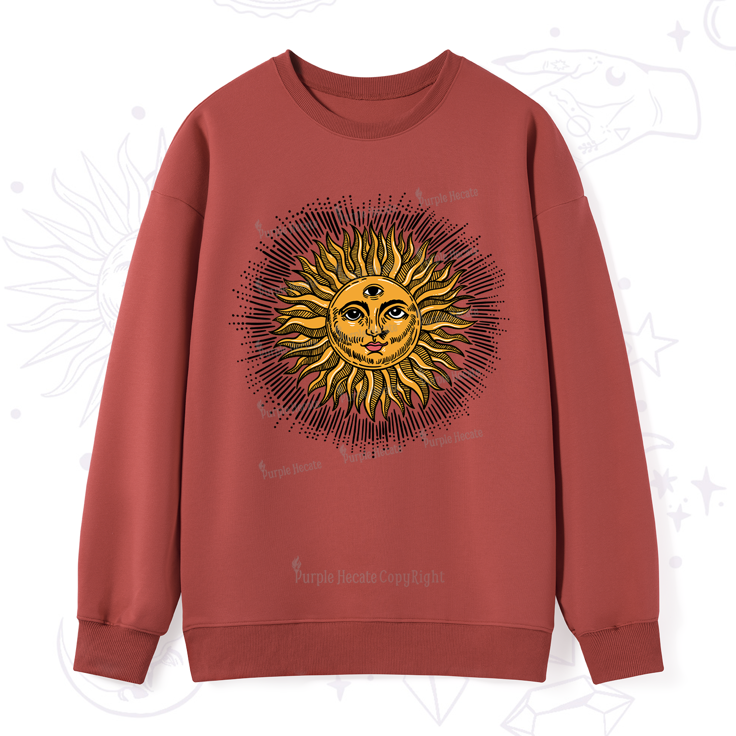Purplehecate Sat Nam Sweatshirt