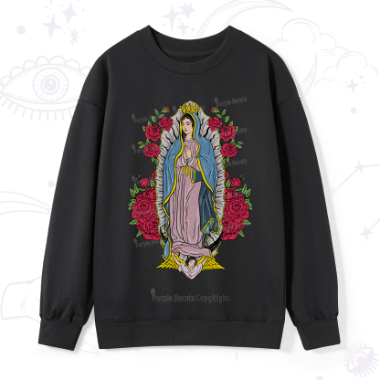 Purplehecate Mother Mary Sweatshirt