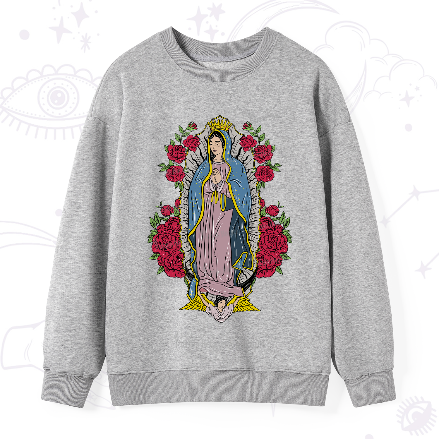 Purplehecate Mother Mary Sweatshirt