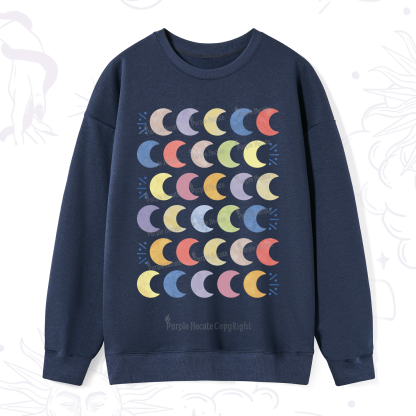 Purplehecate Every Phase Of Me Sweatshirt