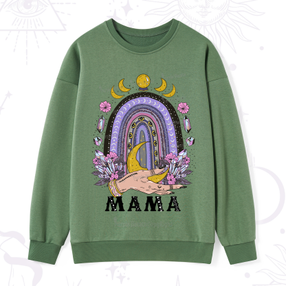 Purplehecate Gothic Mama Rainbow Sweatshirt
