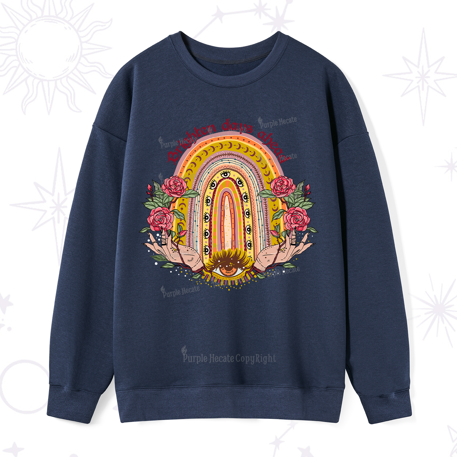 Purplehecate Brighten Days Ahead Sweatshirt