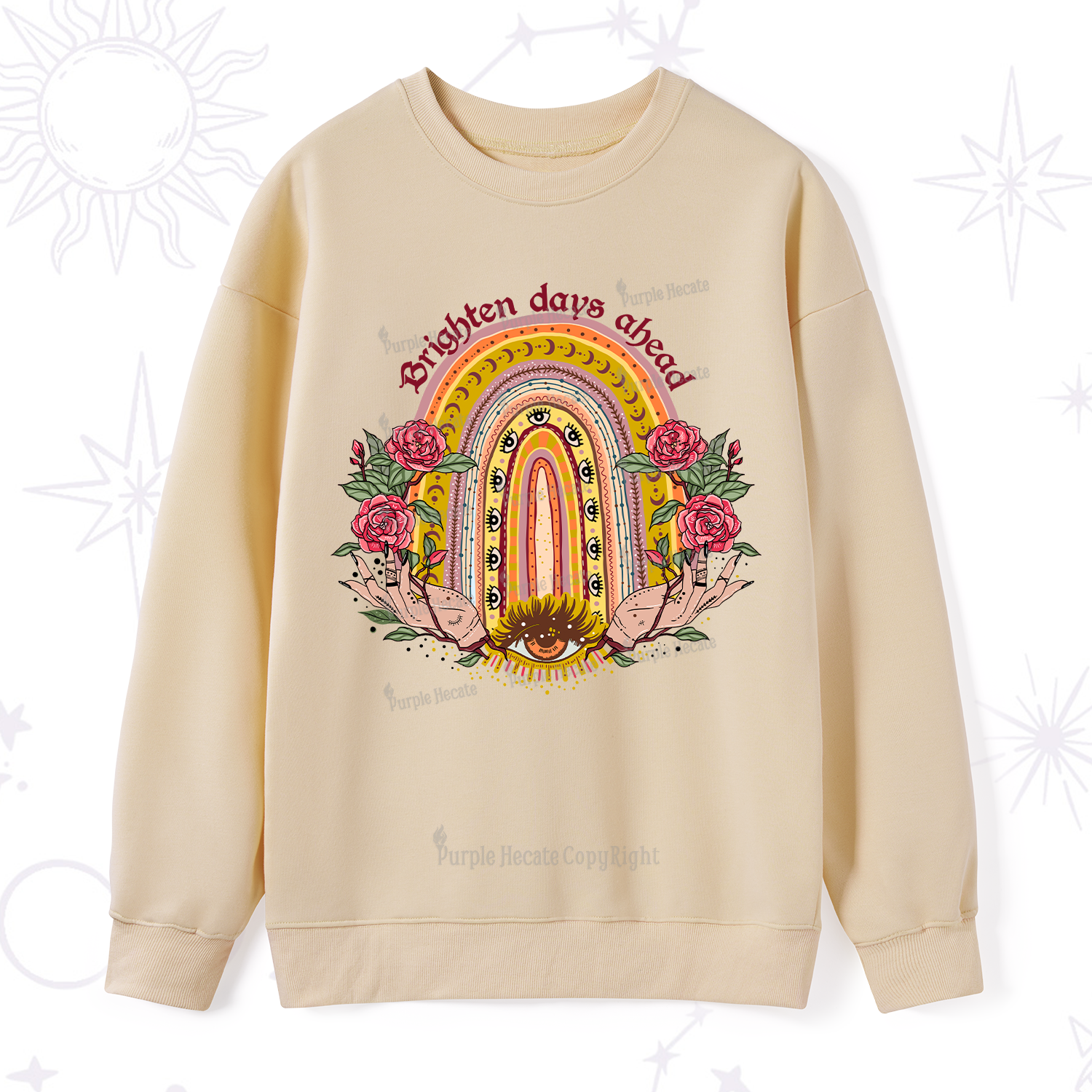Purplehecate Brighten Days Ahead Sweatshirt