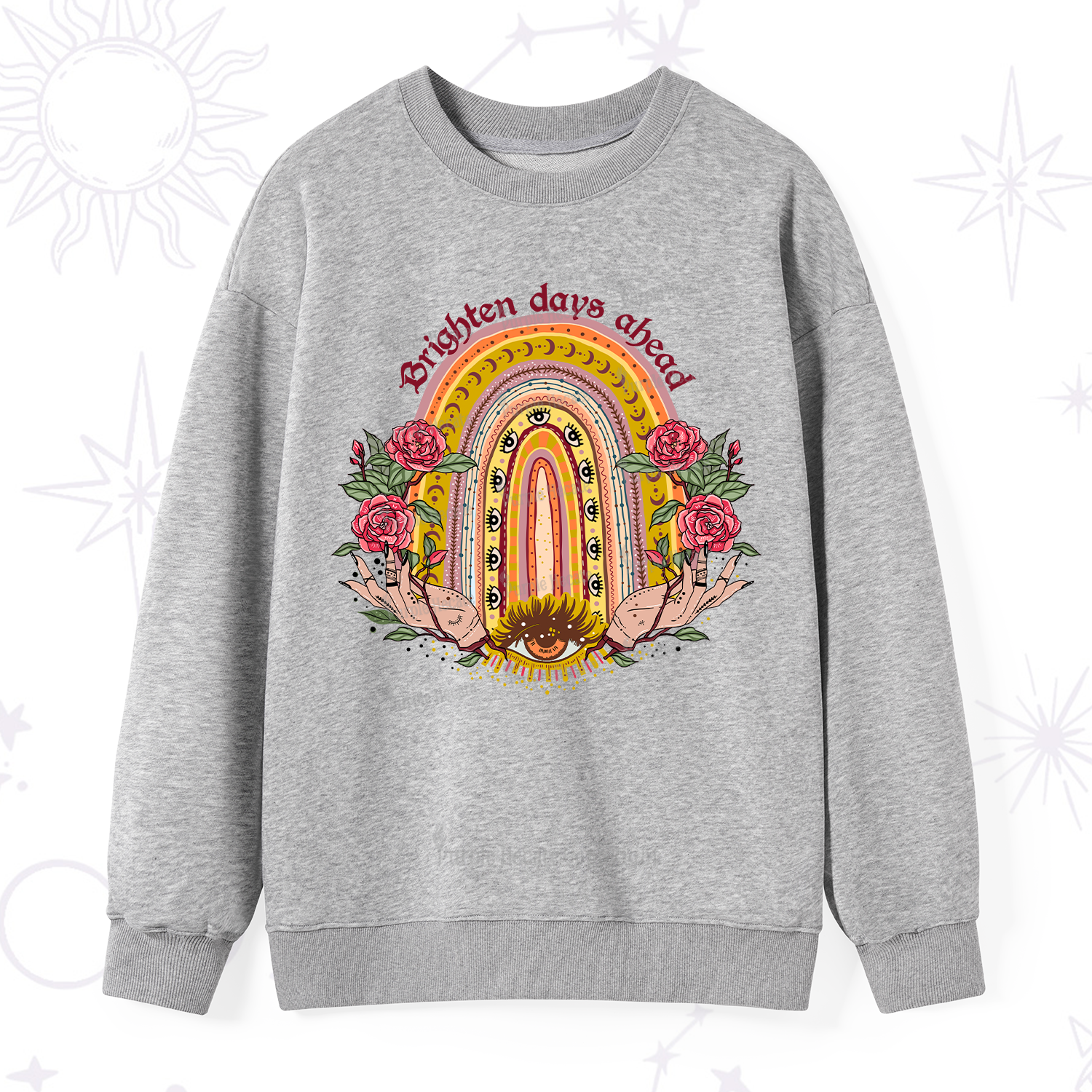 Purplehecate Brighten Days Ahead Sweatshirt