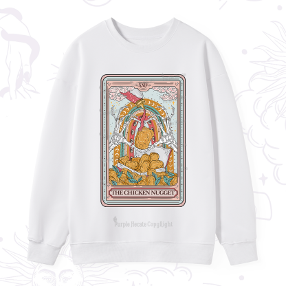 Purplehecate The Chicken Nugget Tarot Sweatshirt