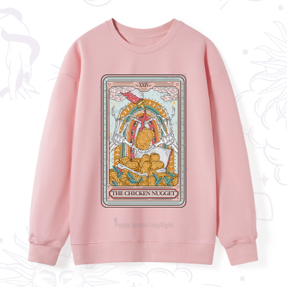 Purplehecate The Chicken Nugget Tarot Sweatshirt