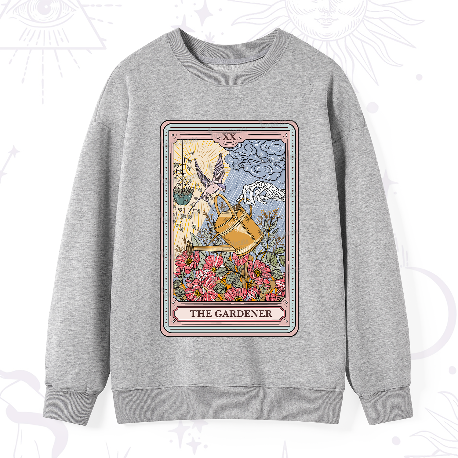 Purplehecate The Gardener Tarot Sweatshirt