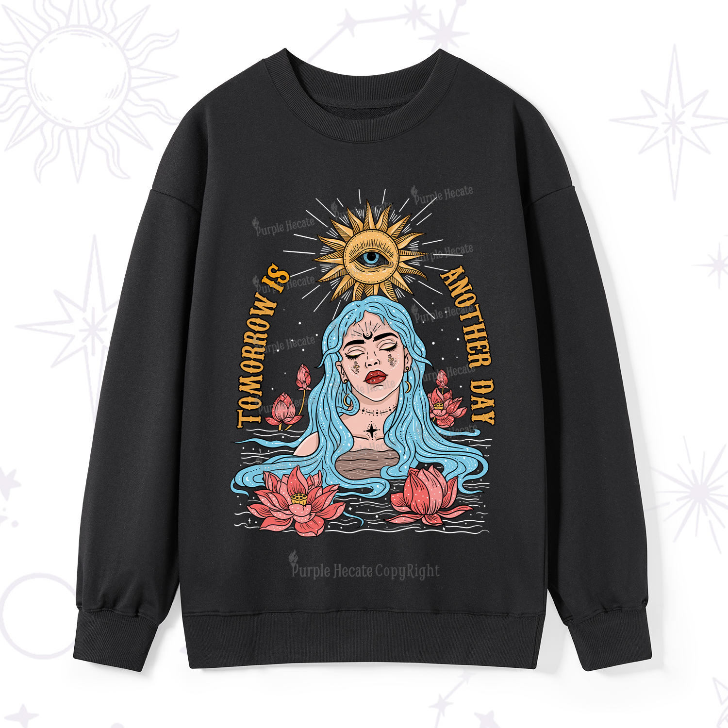 Purplehecate Tomorrow Is Another Day Sweatshirt