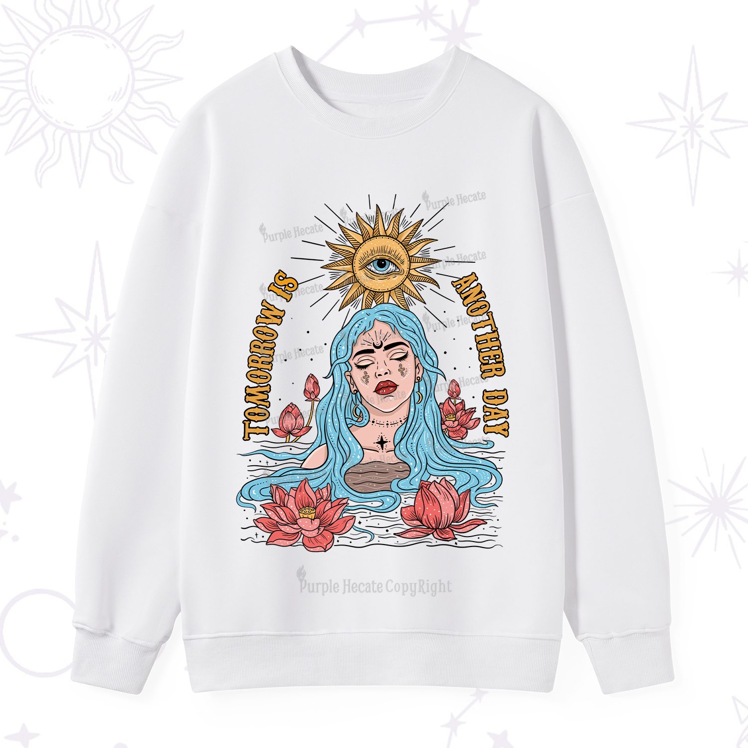 Purplehecate Tomorrow Is Another Day Sweatshirt