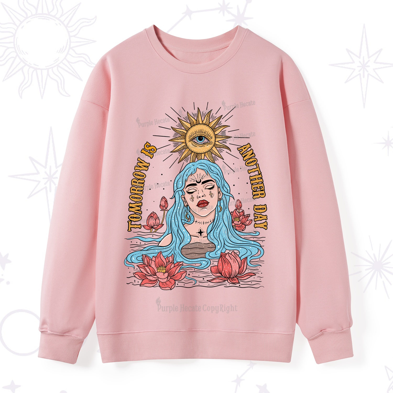 Purplehecate Tomorrow Is Another Day Sweatshirt