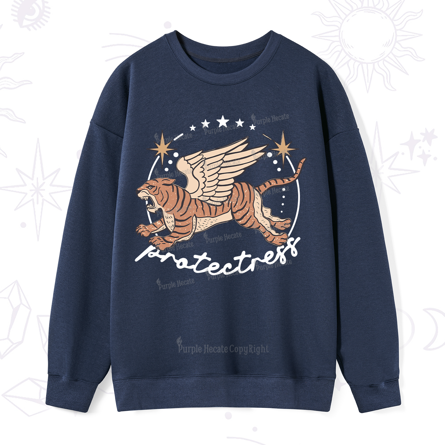 Purplehecate Protectress Sweatshirt