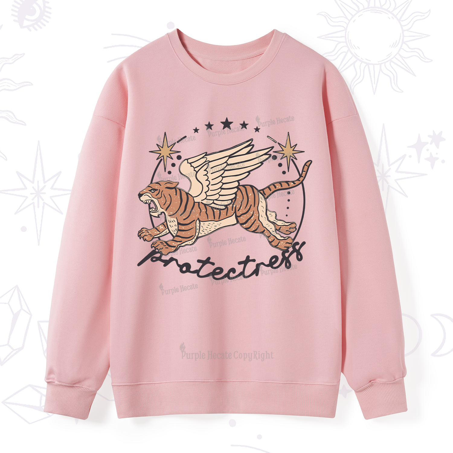 Purplehecate Protectress Sweatshirt