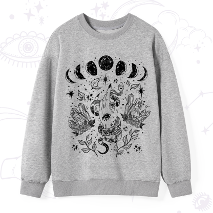Purplehecate Reach For The Moon Sweatshirt