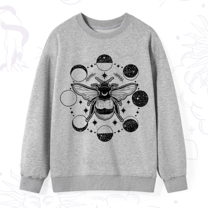 Purplehecate Moon Bee Sweatshirt