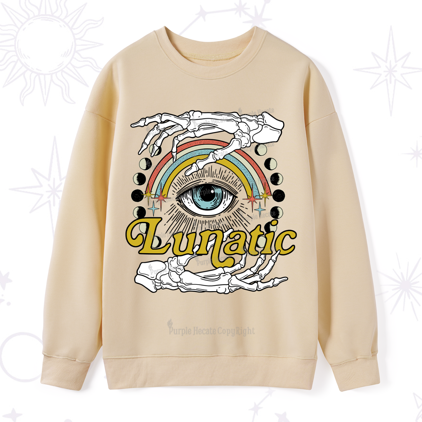Purplehecate Lunatic Sweatshirt
