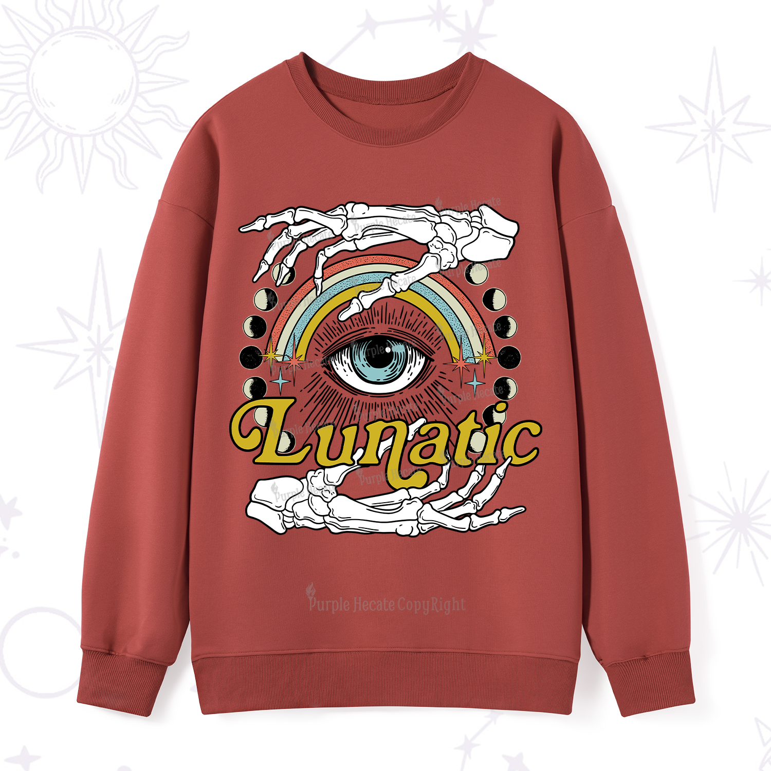 Purplehecate Lunatic Sweatshirt